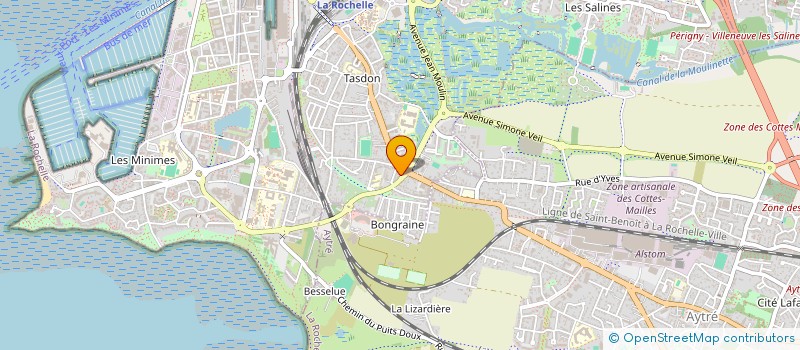 localisation de l'entreprise MONSIEUR CHRISTOPHE MESLET  LA ROCHELLE