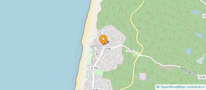 localisation de l'entreprise MONSIEUR CHRISTOPHE MESPLET  SEIGNOSSE