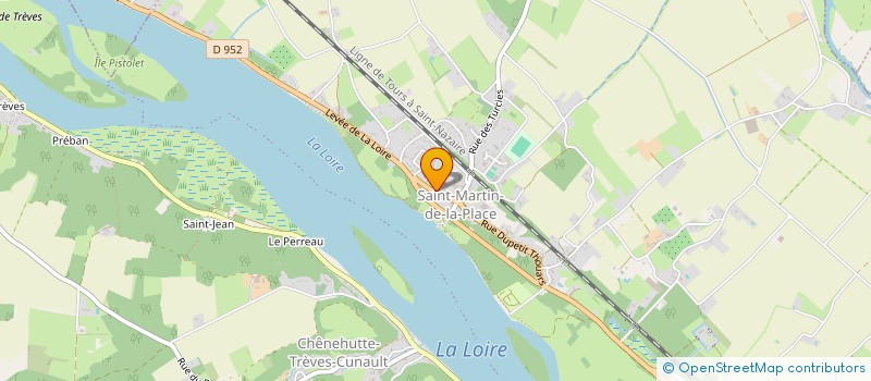 localisation de l'entreprise MONSIEUR CHRISTOPHE MESSAGEON  GENNES-VAL-DE-LOIRE