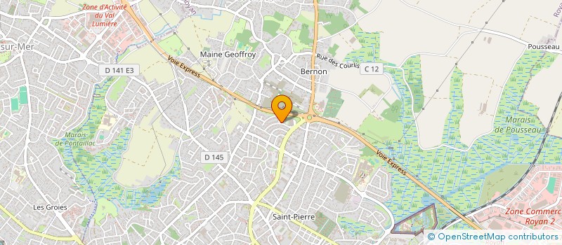 localisation de l'entreprise MONSIEUR CHRISTOPHE METIVIER  SAINT-SULPICE-DE-ROYAN