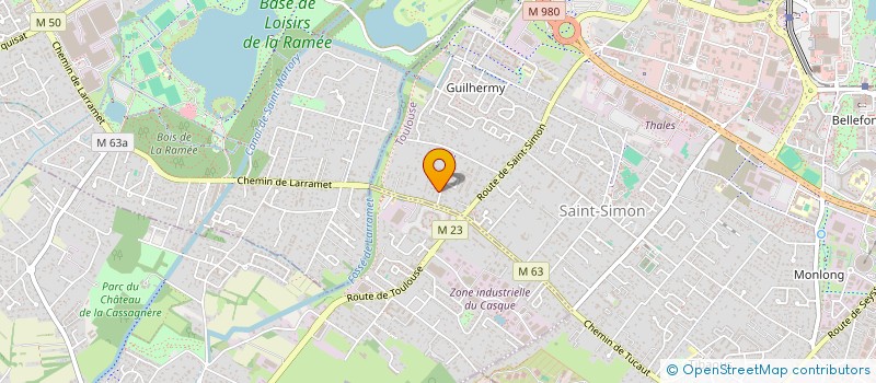 localisation de l'entreprise MONSIEUR CHRISTOPHE METZGER à TOULOUSE