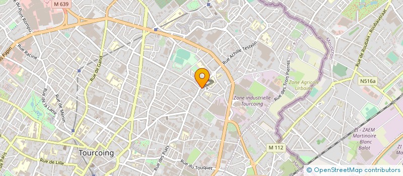 localisation de l'entreprise MONSIEUR CHRISTOPHE MEURISSE à TOURCOING