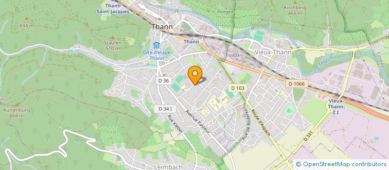 localisation de l'entreprise MONSIEUR CHRISTOPHE MEYER  THANN