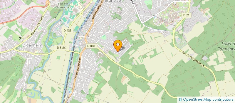 localisation de l'entreprise MONSIEUR CHRISTOPHE MEYER  BRUNSTATT-DIDENHEIM