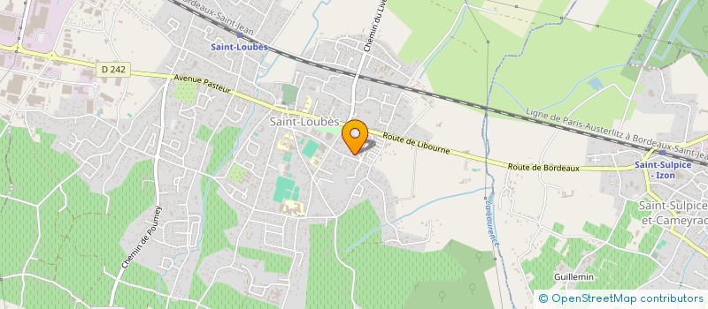 localisation de l'entreprise MONSIEUR CHRISTOPHE MEYNARD à SAINT-LOUBES