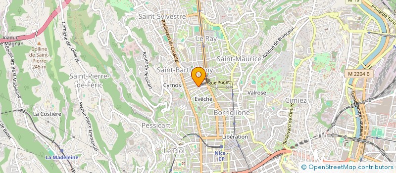 localisation de l'entreprise MONSIEUR CHRISTOPHE MEYNIER à NICE