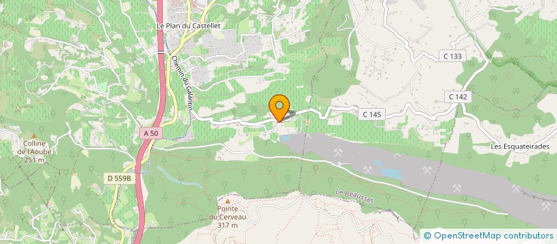 localisation de l'entreprise MONSIEUR CHRISTOPHE MEYNIER  LE CASTELLET