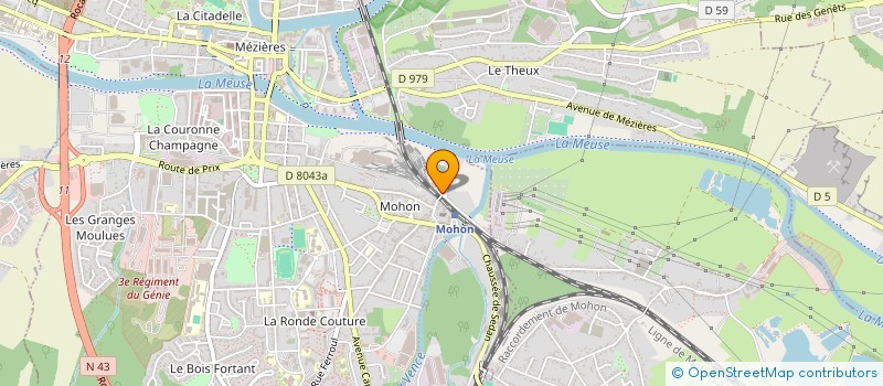 localisation de l'entreprise MONSIEUR CHRISTOPHE MIANI  VILLERS-SEMEUSE