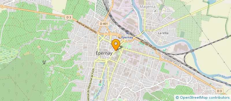 localisation de l'entreprise MONSIEUR CHRISTOPHE MICHEL à EPERNAY