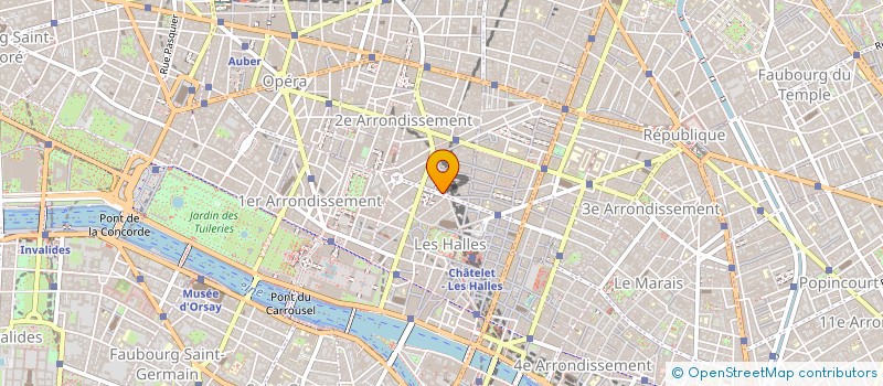 localisation de l'entreprise MONSIEUR CHRISTOPHE MICHEL  PARIS