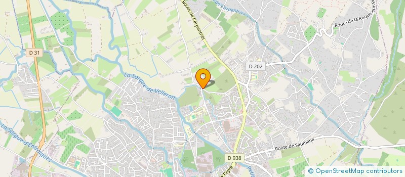 localisation de l'entreprise MONSIEUR CHRISTOPHE MICHEL  L'ISLE-SUR-LA-SORGUE