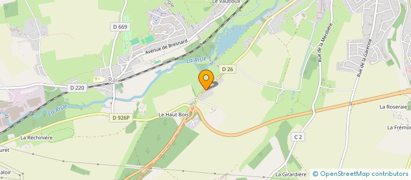 localisation de l'entreprise MONSIEUR CHRISTOPHE MICHEL à L'AIGLE