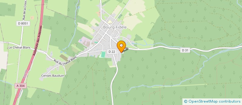 localisation de l'entreprise MONSIEUR CHRISTOPHE MICHEL  BOURG-FIDELE