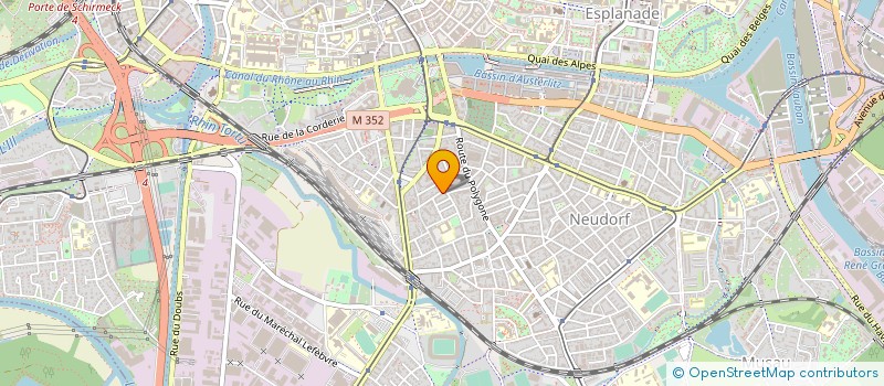 localisation de l'entreprise MONSIEUR CHRISTOPHE MICHELS  STRASBOURG