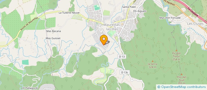 localisation de l'entreprise MONSIEUR CHRISTOPHE MICHEZ  MAUREILLAS-LAS-ILLAS