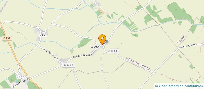 localisation de l'entreprise MONSIEUR CHRISTOPHE MIDELET à MITTAINVILLIERS-VERIGNY