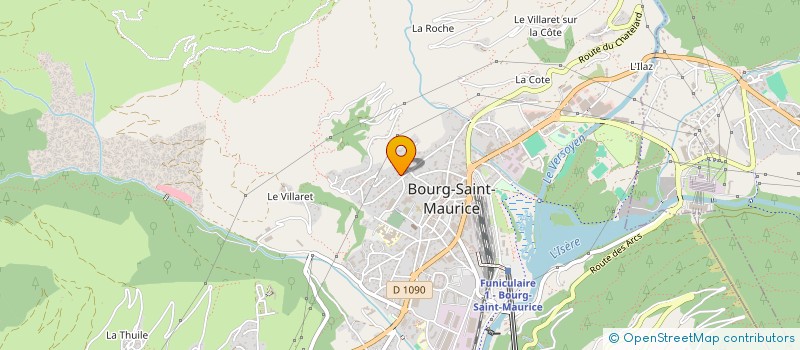 localisation de l'entreprise MONSIEUR CHRISTOPHE MIEGE à BOURG-SAINT-MAURICE
