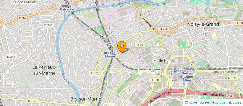 localisation de l'entreprise MONSIEUR CHRISTOPHE MIGUEL GALVAO  NOISY-LE-GRAND