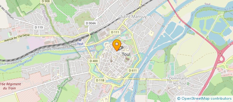 localisation de l'entreprise MONSIEUR CHRISTOPHE MIHALEVICH  DOMGERMAIN