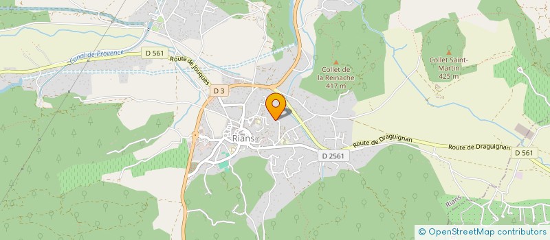 localisation de l'entreprise MONSIEUR CHRISTOPHE MILESI  RIANS