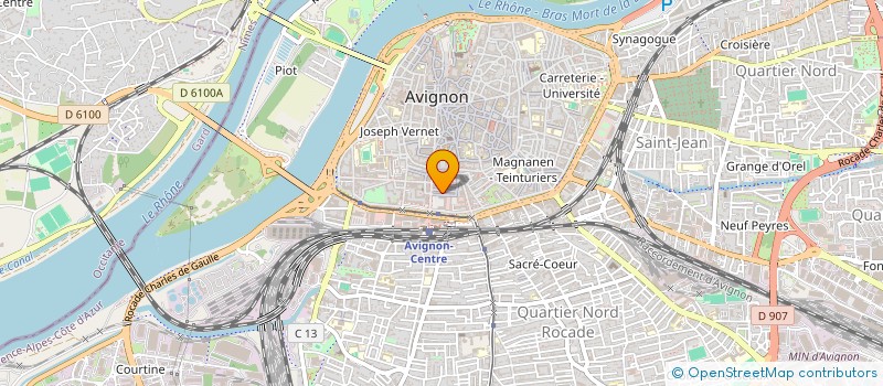 localisation de l'entreprise MONSIEUR CHRISTOPHE MILHE  CARPENTRAS