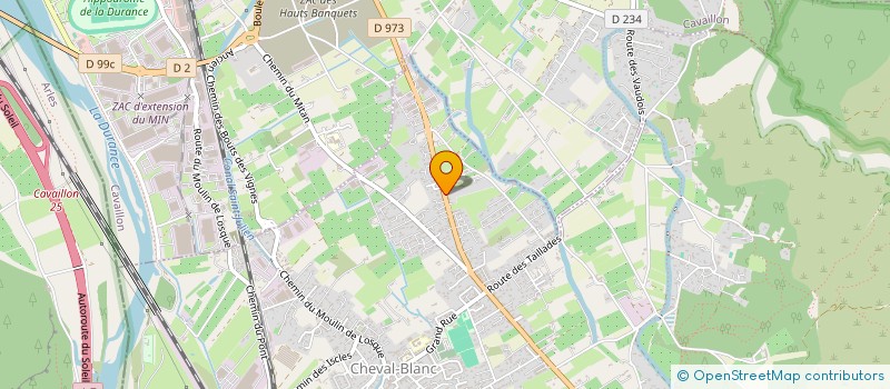 localisation de l'entreprise MONSIEUR CHRISTOPHE MILLEMANN  CHEVAL-BLANC