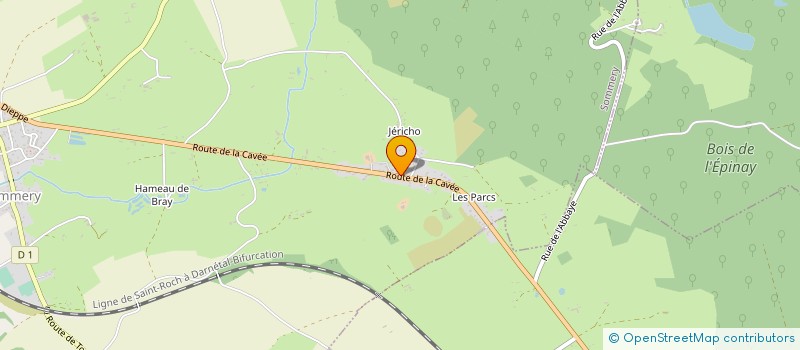 localisation de l'entreprise MONSIEUR CHRISTOPHE MILLENCOURT  SOMMERY