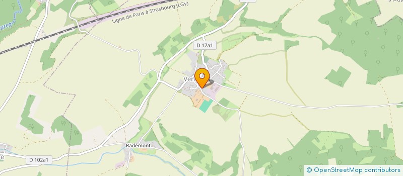 localisation de l'entreprise MONSIEUR CHRISTOPHE MILLERET  VENDREST