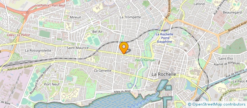 localisation de l'entreprise MONSIEUR CHRISTOPHE MILLET  LA ROCHELLE