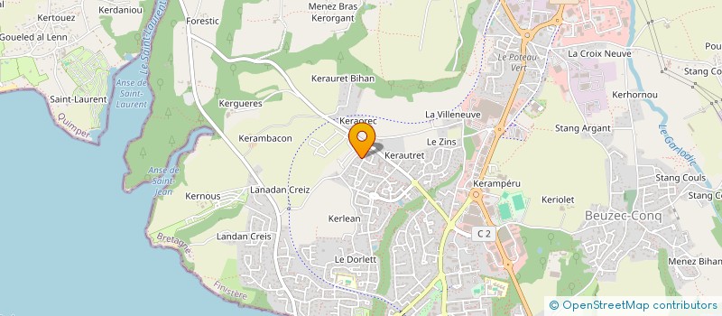 localisation de l'entreprise MONSIEUR CHRISTOPHE MINATCHY-PETCHY à CONCARNEAU