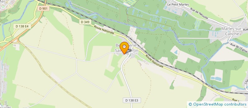 localisation de l'entreprise MONSIEUR CHRISTOPHE MINER  BEAUMERIE-SAINT-MARTIN