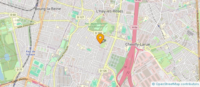 localisation de l'entreprise MONSIEUR CHRISTOPHE MINFIR  L'HAY-LES-ROSES