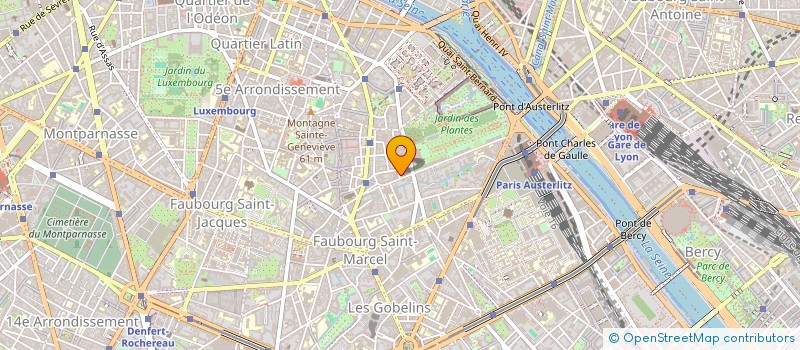 localisation de l'entreprise MONSIEUR CHRISTOPHE MINGOTAUD  PARIS