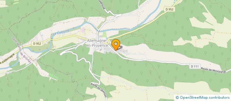 localisation de l'entreprise MONSIEUR CHRISTOPHE MIOLLAN à ALLEMAGNE-EN-PROVENCE