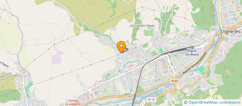 localisation de l'entreprise MONSIEUR CHRISTOPHE MIRENZI à DIGNE-LES-BAINS