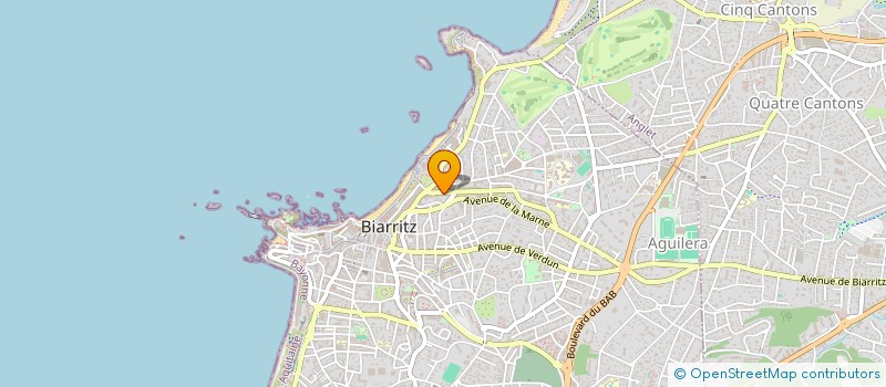 localisation de l'entreprise MONSIEUR CHRISTOPHE MIRTAIN à BIARRITZ