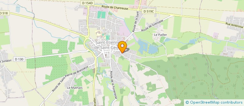 localisation de l'entreprise MONSIEUR CHRISTOPHE MISTRETTA à SAINT-ETIENNE-DE-SAINT-GEOIRS