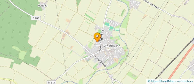 localisation de l'entreprise MONSIEUR CHRISTOPHE MOENCH  WESTHOUSE