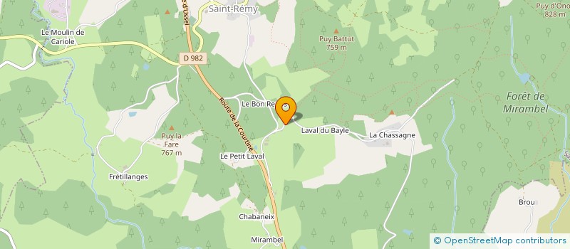 localisation de l'entreprise MONSIEUR CHRISTOPHE MOEUF  SAINT-REMY