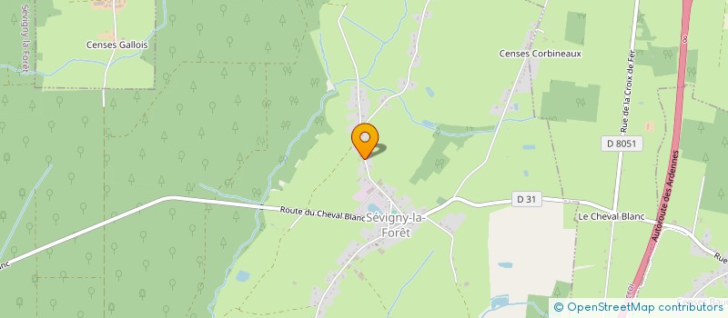 localisation de l'entreprise MONSIEUR CHRISTOPHE MOIGNEZ  SEVIGNY-LA-FORET