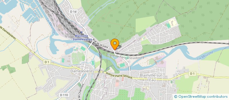 localisation de l'entreprise MONSIEUR CHRISTOPHE MOINE  SARREBOURG