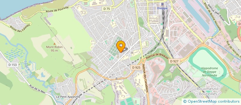 localisation de l'entreprise MONSIEUR CHRISTOPHE MOISSON à DIEPPE