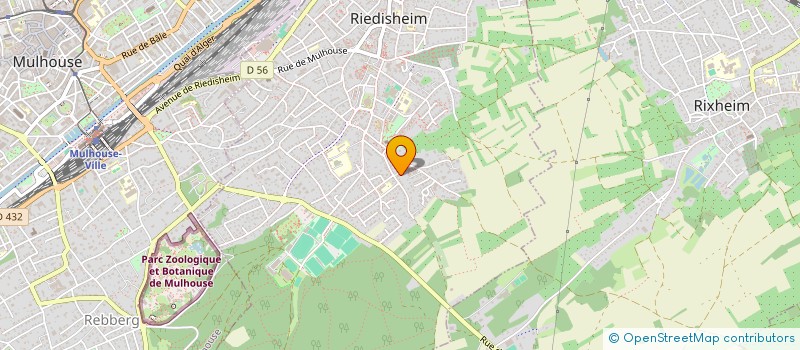 localisation de l'entreprise MONSIEUR CHRISTOPHE MOLINERIS  RIEDISHEIM