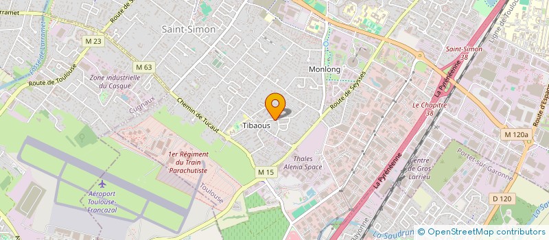 localisation de l'entreprise MONSIEUR CHRISTOPHE MOLINIER à TOULOUSE