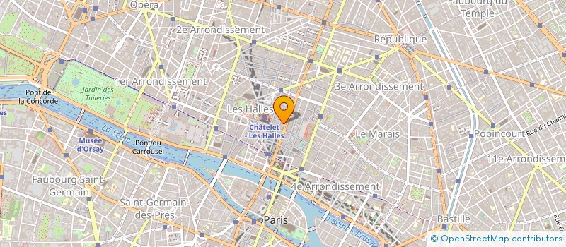 localisation de l'entreprise MONSIEUR CHRISTOPHE MOMBET à PARIS