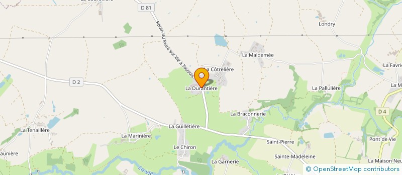 localisation de l'entreprise MONSIEUR CHRISTOPHE MONANGE à LE POIRE-SUR-VIE