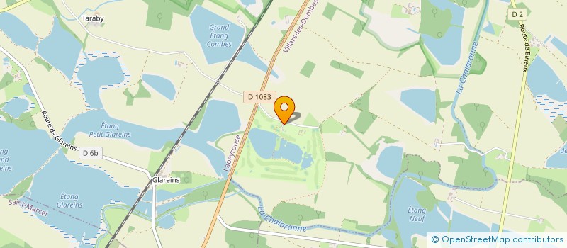 localisation de l'entreprise MONSIEUR CHRISTOPHE MONERET  VILLARS-LES-DOMBES