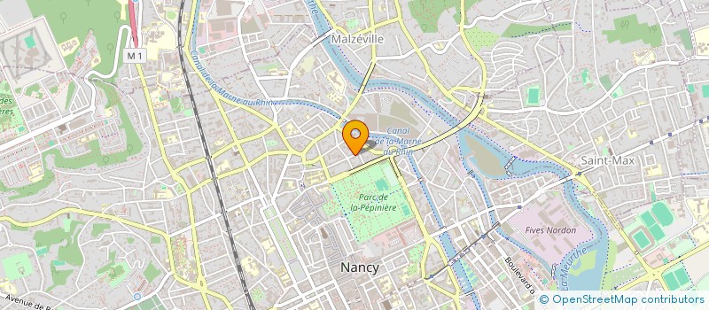 localisation de l'entreprise MONSIEUR CHRISTOPHE MONGEL  NANCY