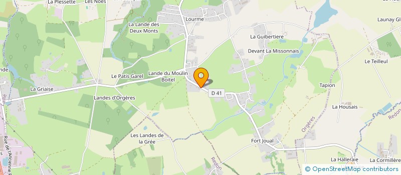 localisation de l'entreprise MONSIEUR CHRISTOPHE MONGERMONT à ORGERES