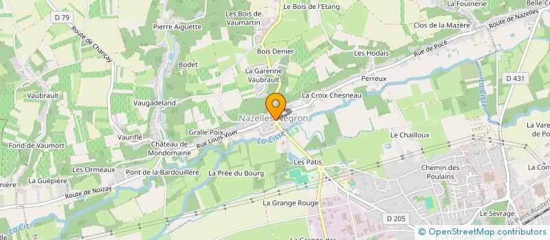 localisation de l'entreprise MONSIEUR CHRISTOPHE MONGREDIEN  PARIS